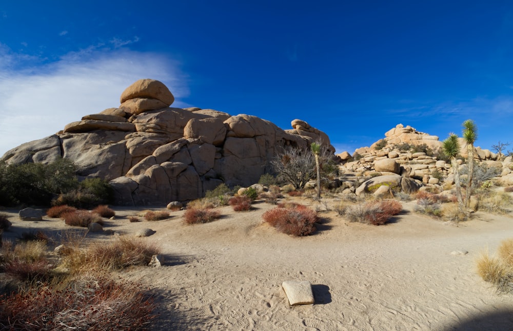 brown rock formation under blue sky during daytime