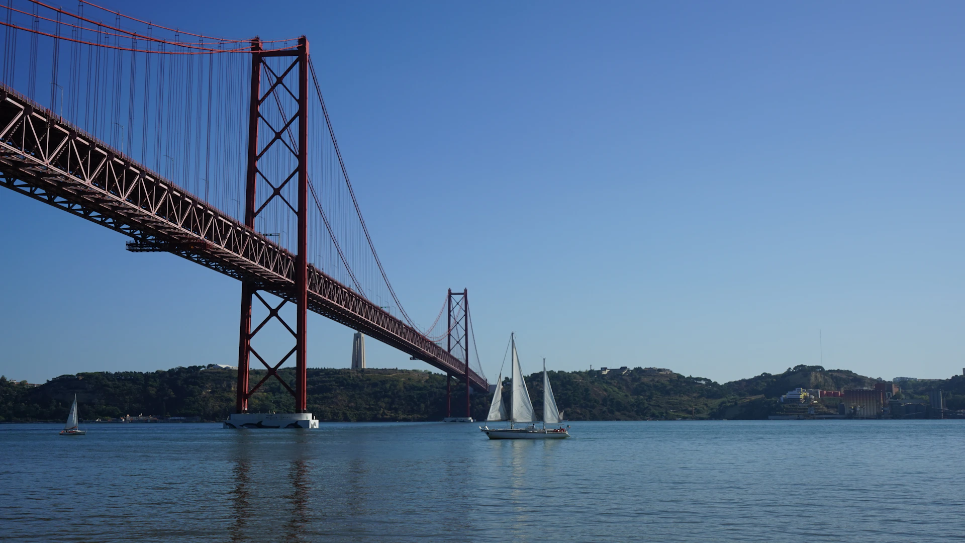 a large bridge spanning over a body of water