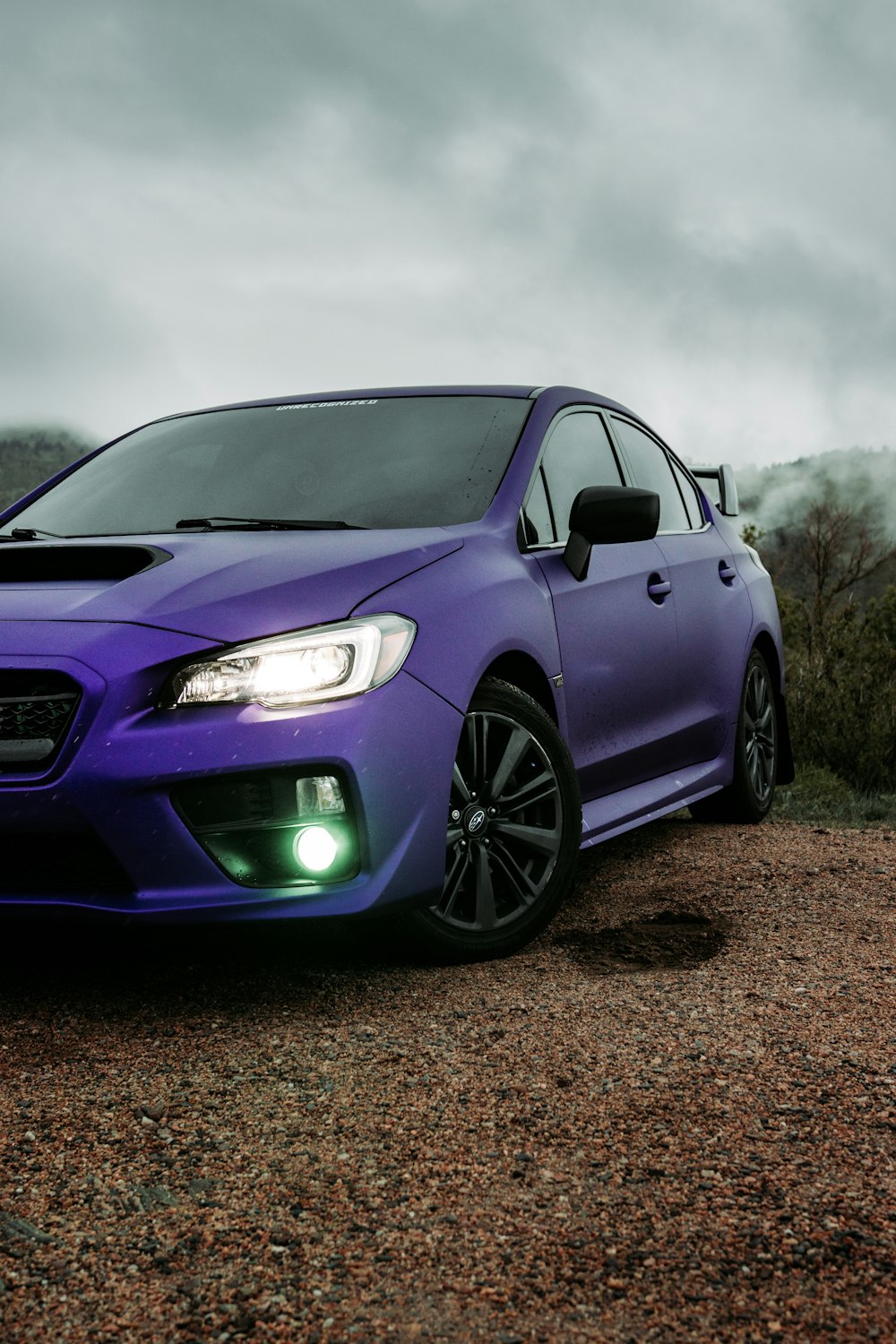 purple bmw m 3 coupe
