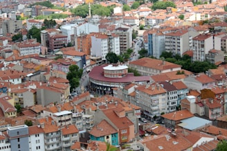 aerial view of city buildings during daytime