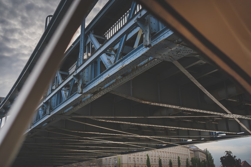 grey metal bridge during daytime