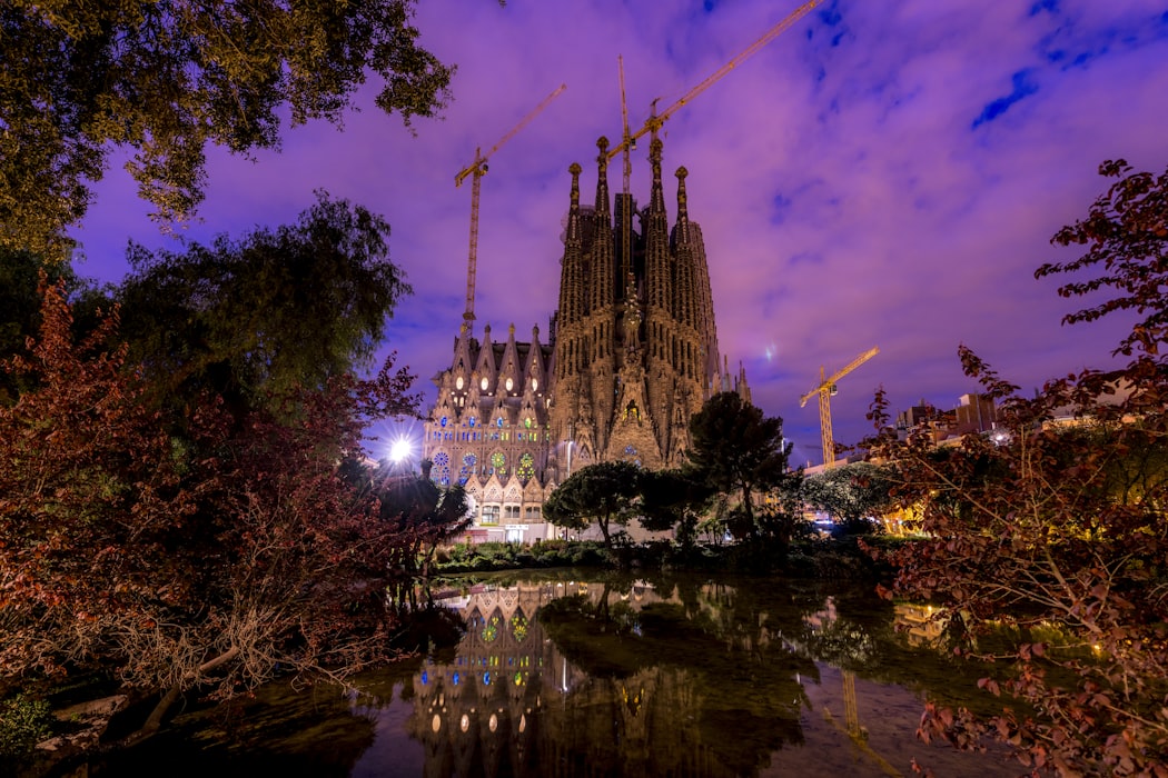 Basilica of the Sagrada Familia, Barcelona, Spain