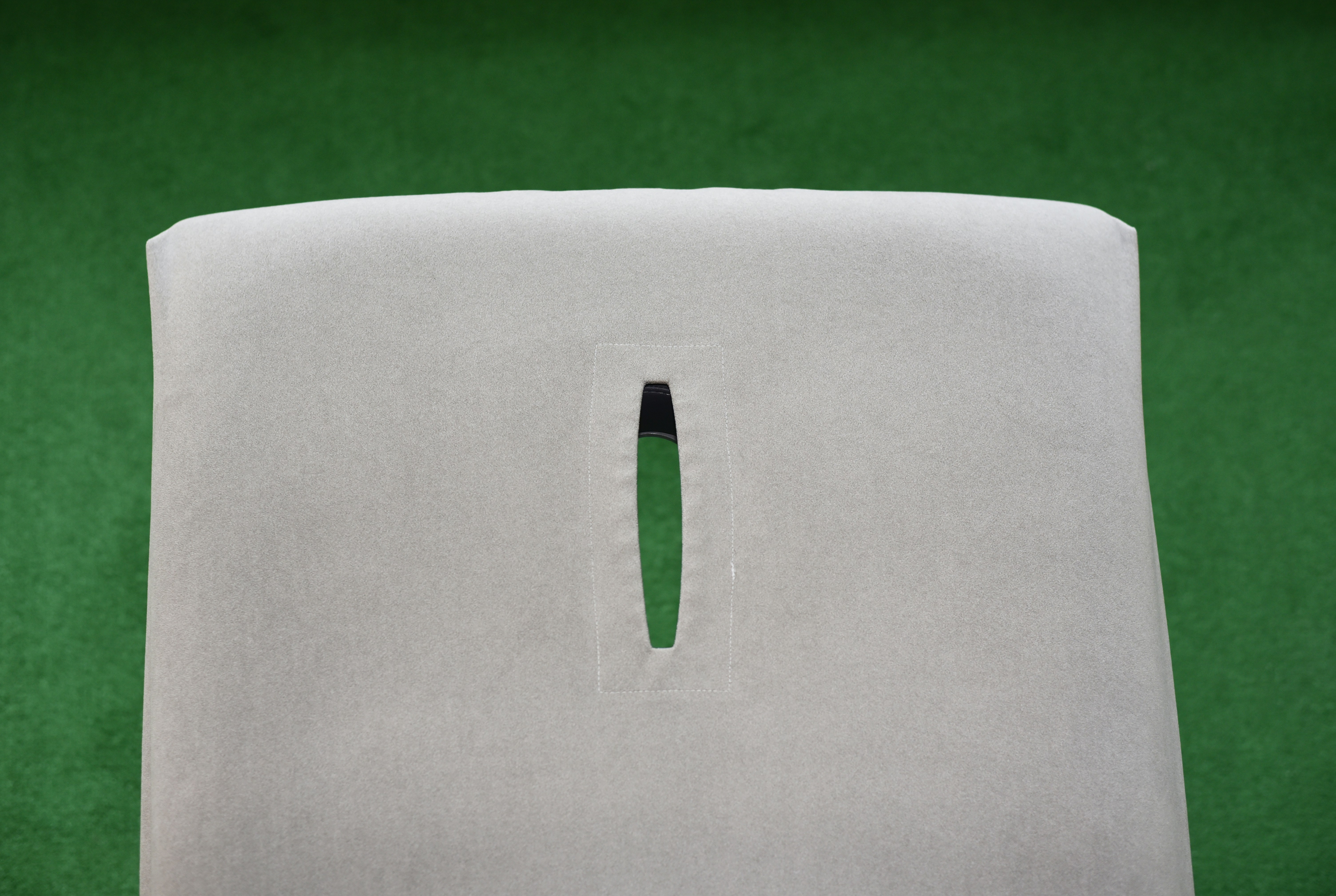 white and green plastic container