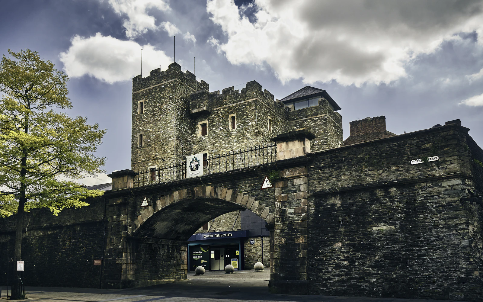 The historic walls of Derry, Northern Ireland