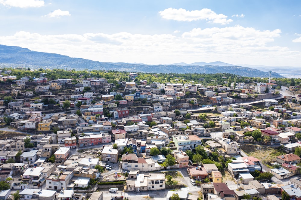 aerial view of city during daytime