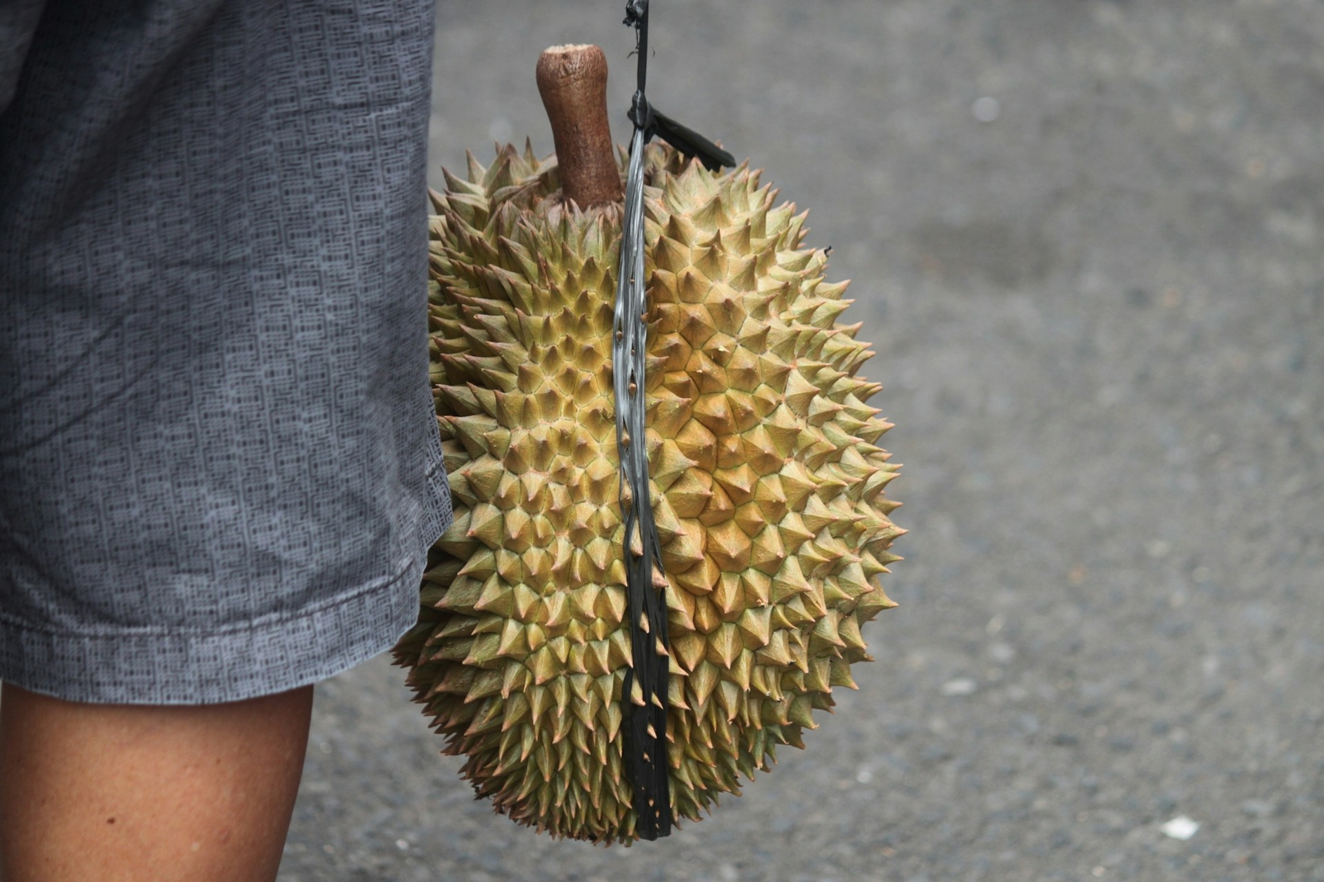 person holding yellow fruit during daytime