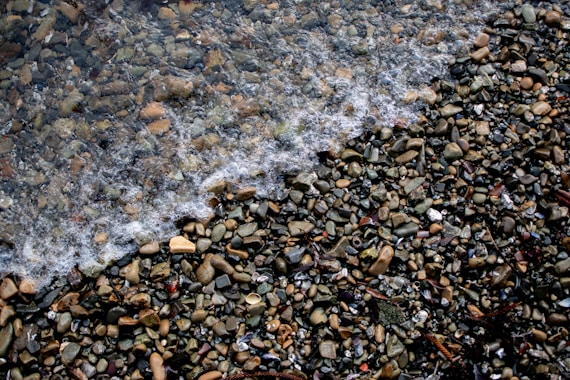 brown and gray stones on ground