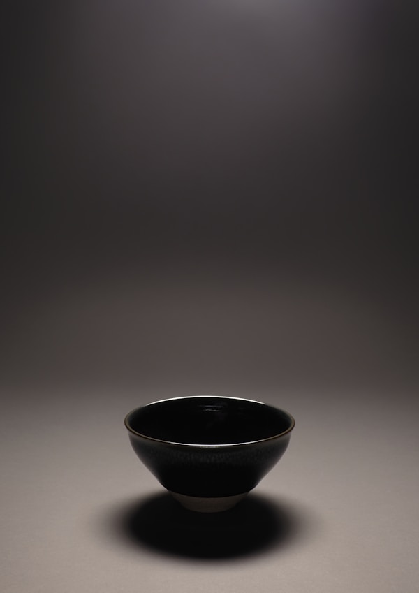 備前風の湯のみ