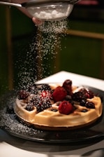 sliced of chocolate cake on white ceramic plate