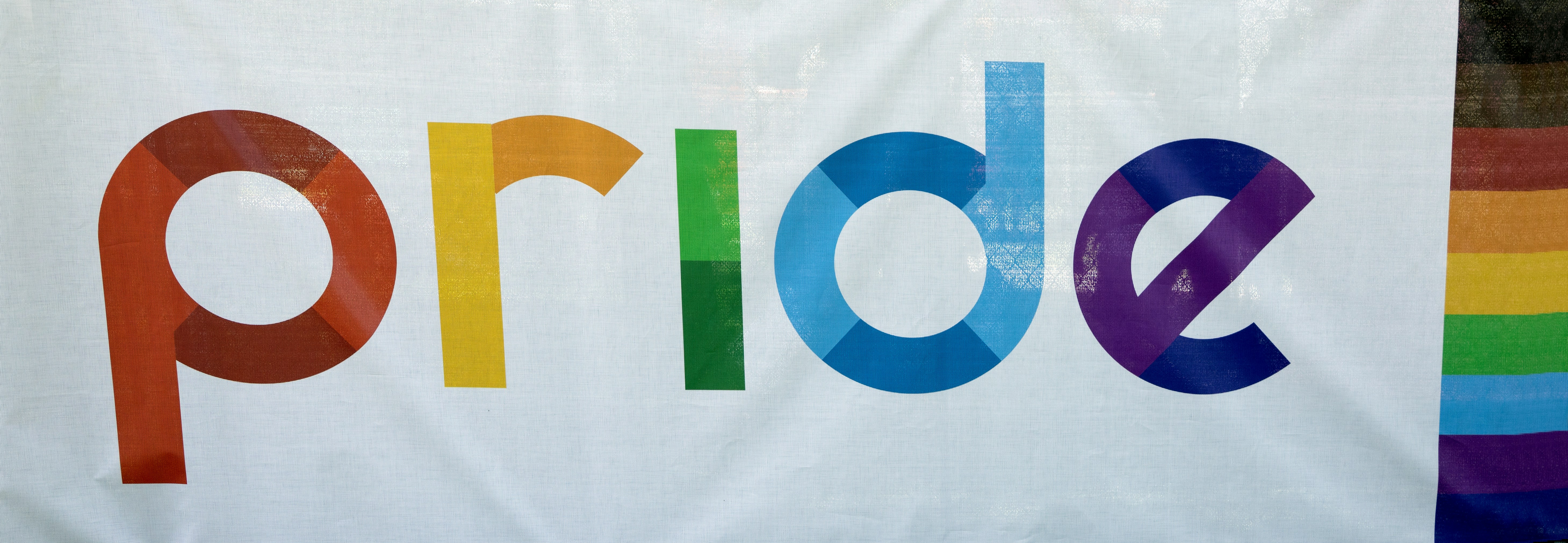 Pride Themed street banner