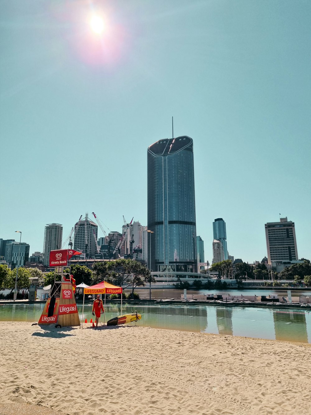 people on beach during daytime