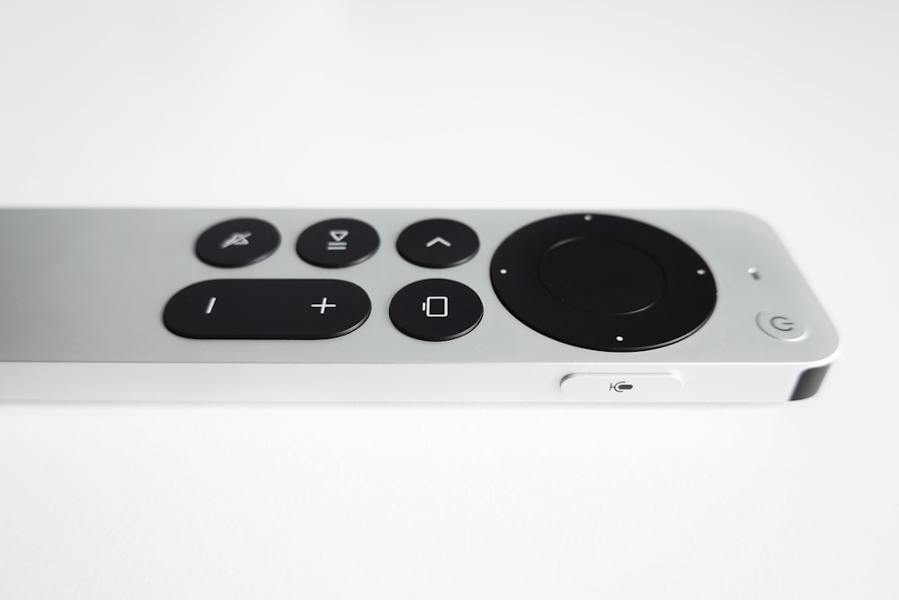 black and white remote control