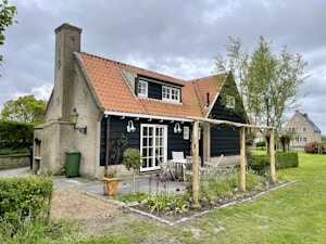 Casa con jardín