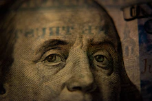 a close up of a one dollar bill