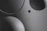 gray spheres and circular holes