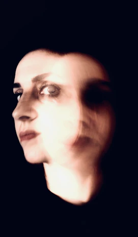 A series of frames capturing the layering process of a detailed character portrait with dynamic lighting.