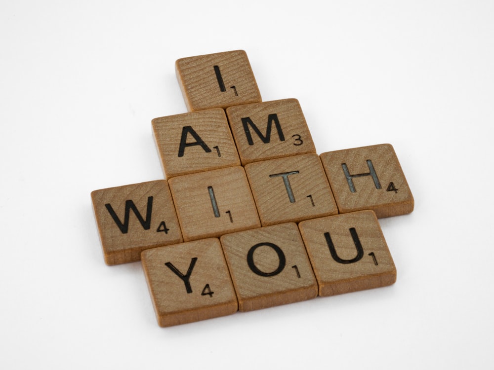 brown wooden blocks on white surface