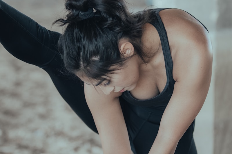 Strong woman in casual style