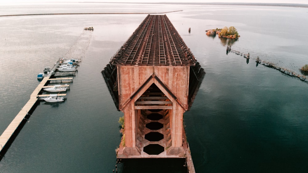 a large bridge over a large body of water