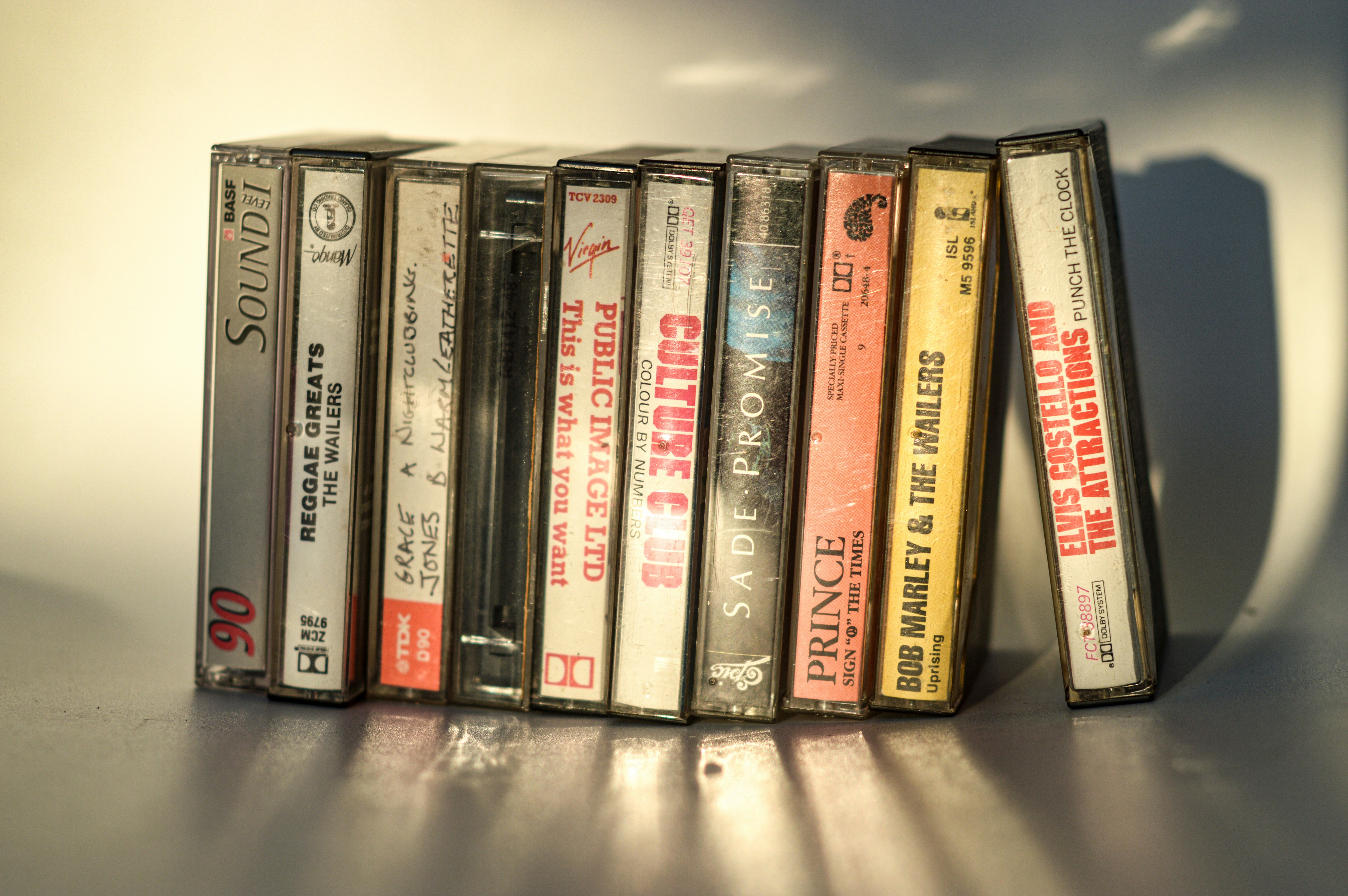 Cassette tapes - from a long time ago