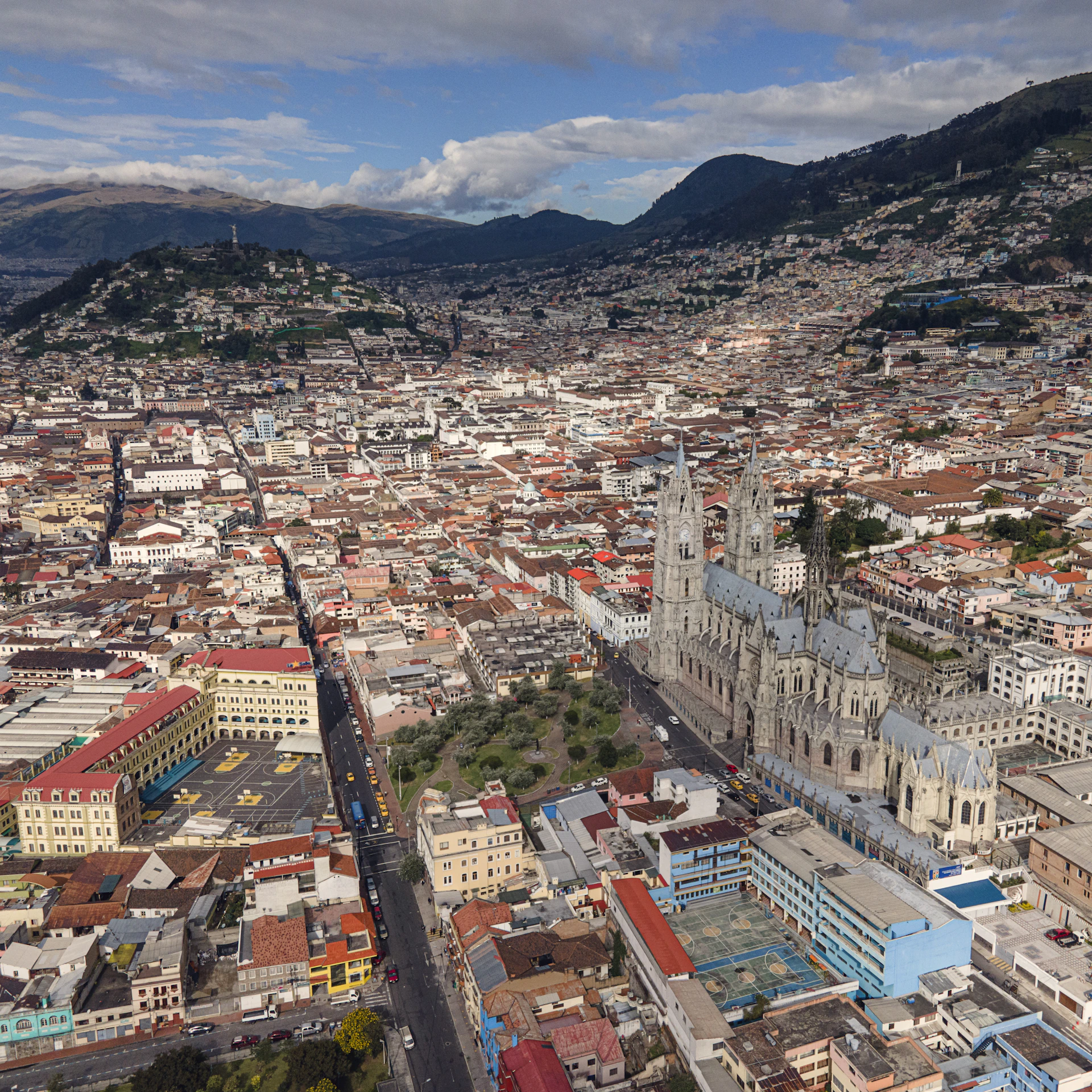 aerial view of city buildings during daytime