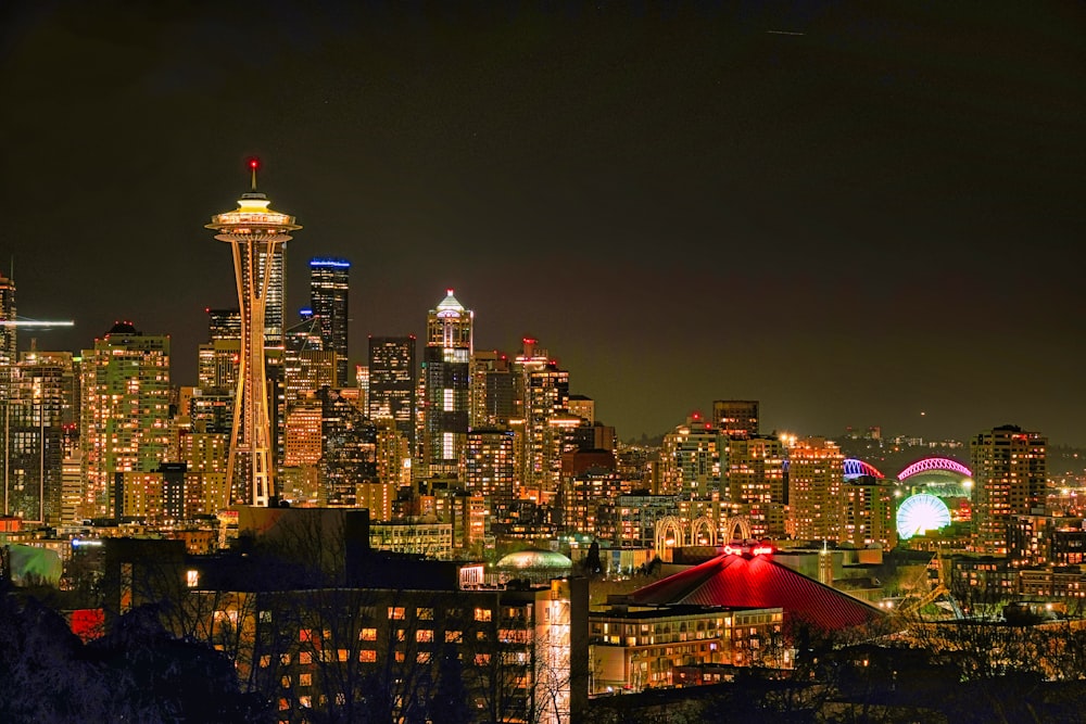 Seattle Night Pictures | Download Free Images on Unsplash