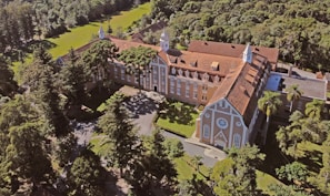 A beautiful view of Gillingham Lodge showcasing its architecture.