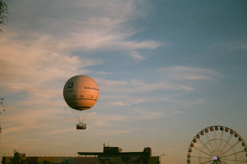 hot air balloon on sky during daytime