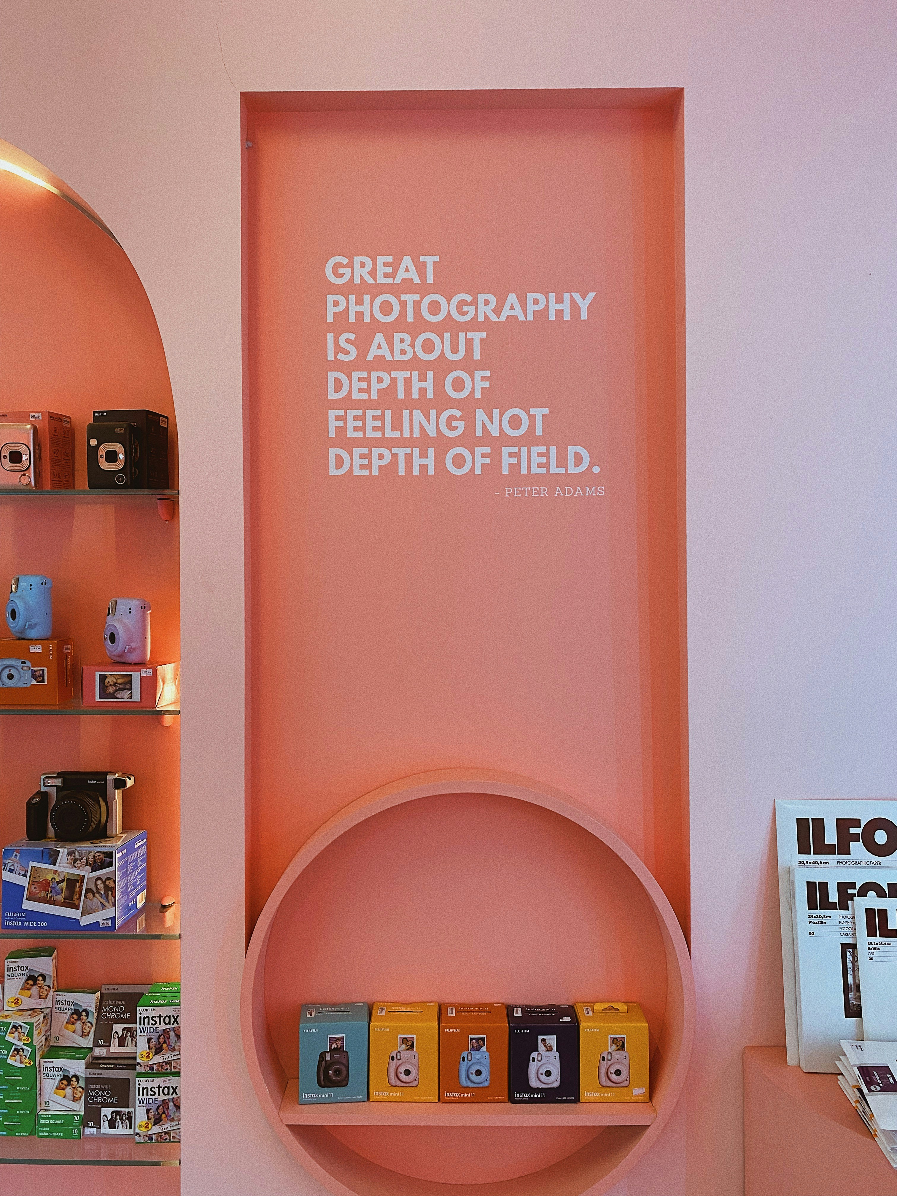 red and white labeled box