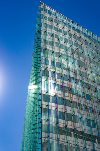 a very tall building with a lot of windows