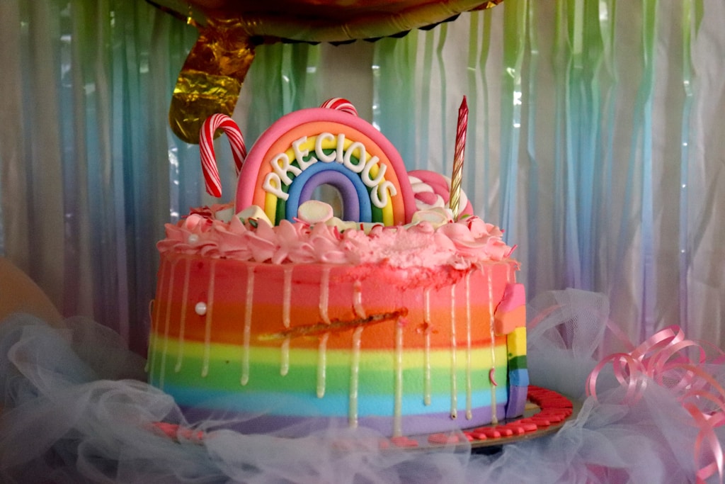 Rainbow Birthday Celebration