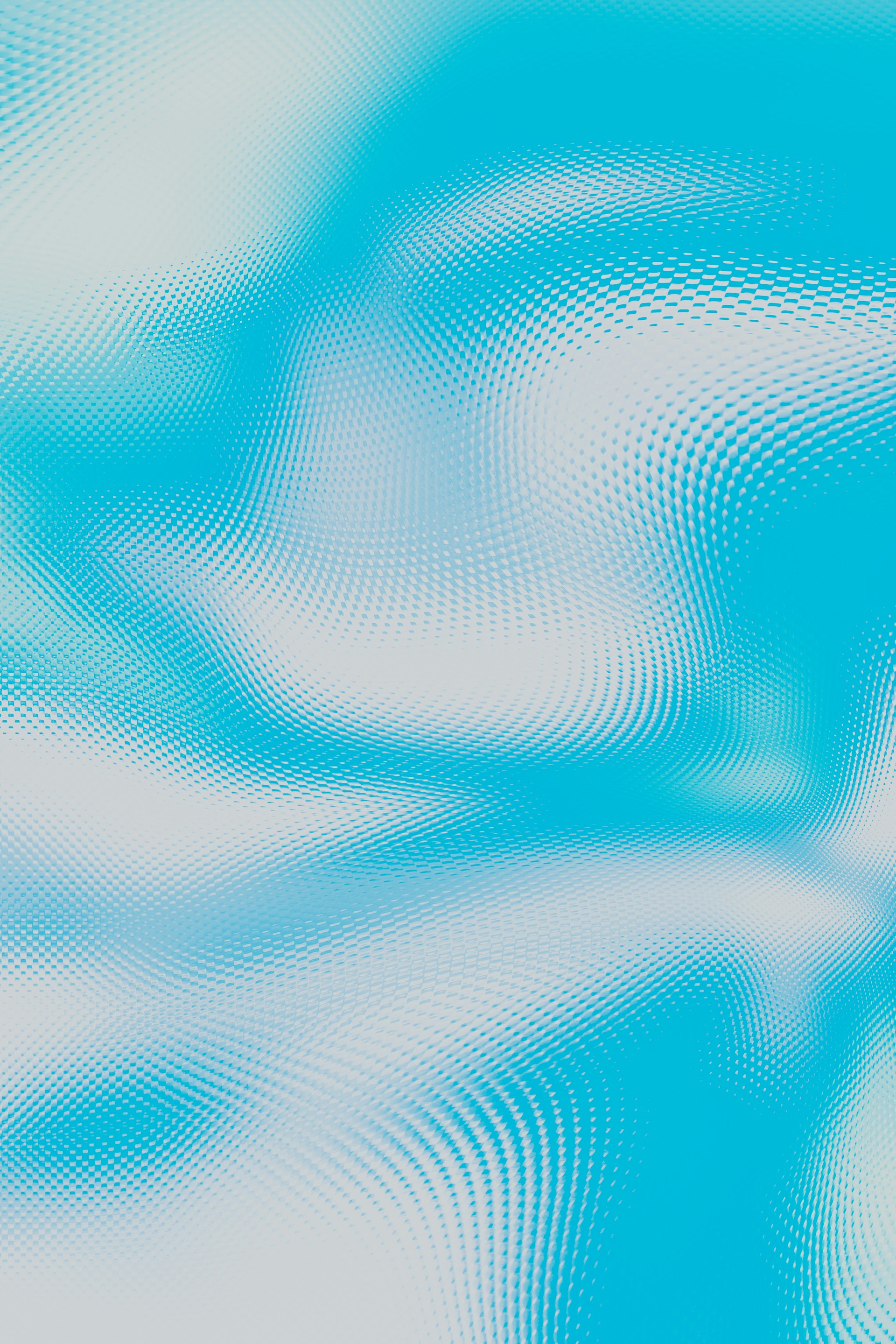 a blue and white background with wavy lines