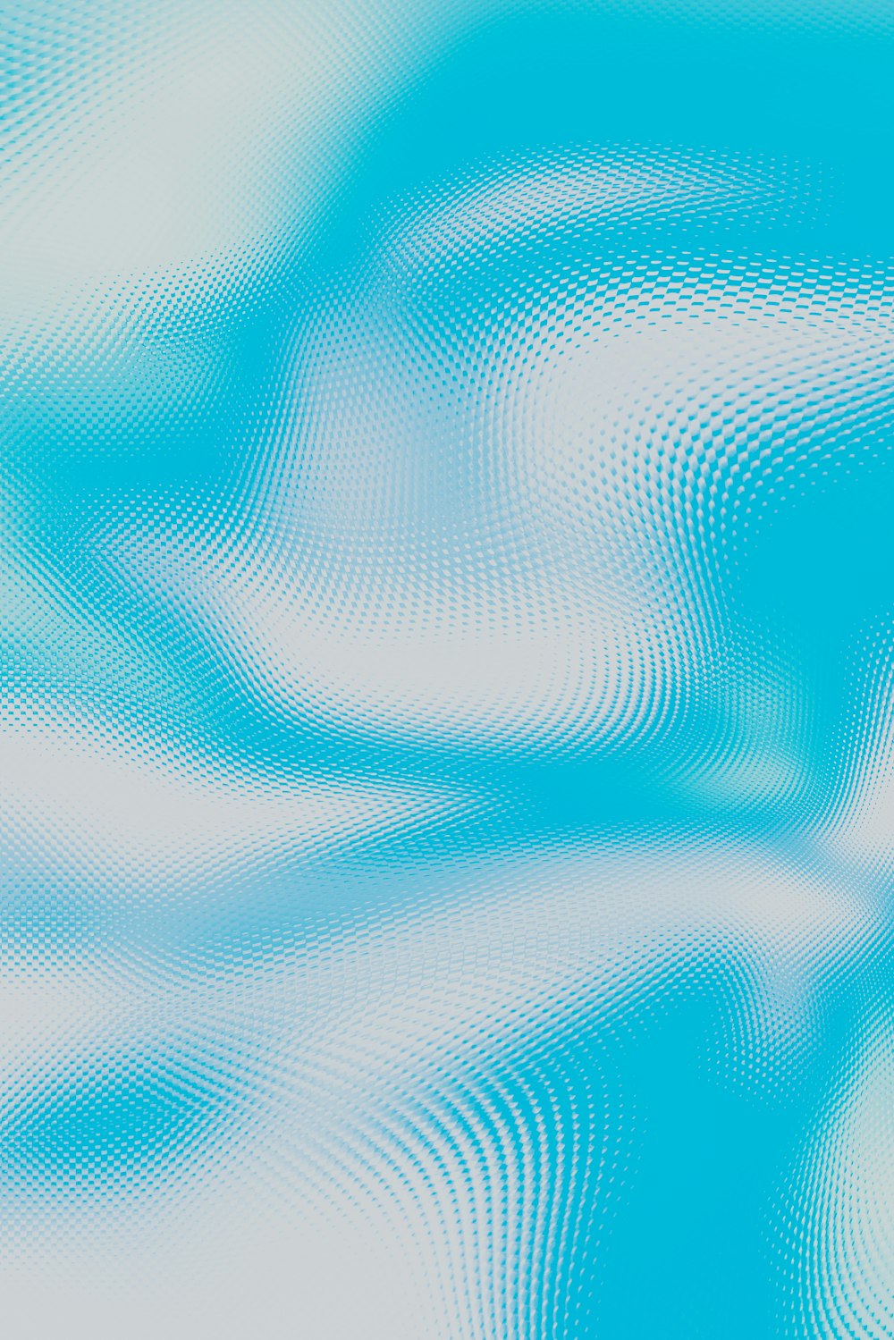 ein blau-weißer Hintergrund mit Wellenlinien
