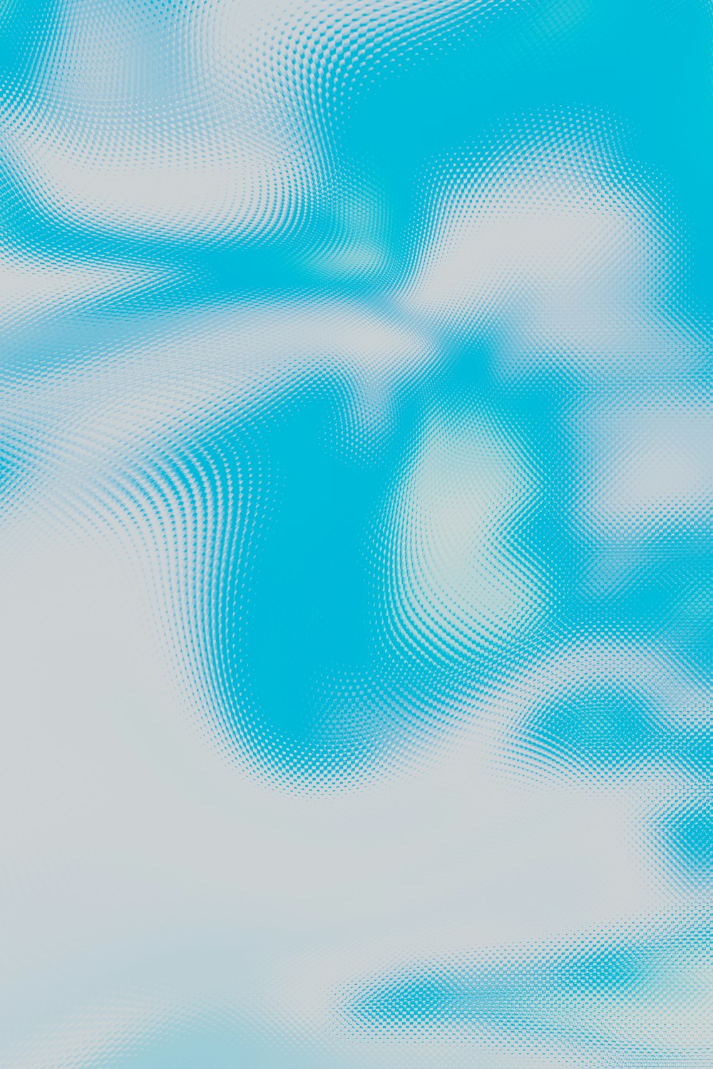Un'immagine sfocata di un cielo blu con le nuvole