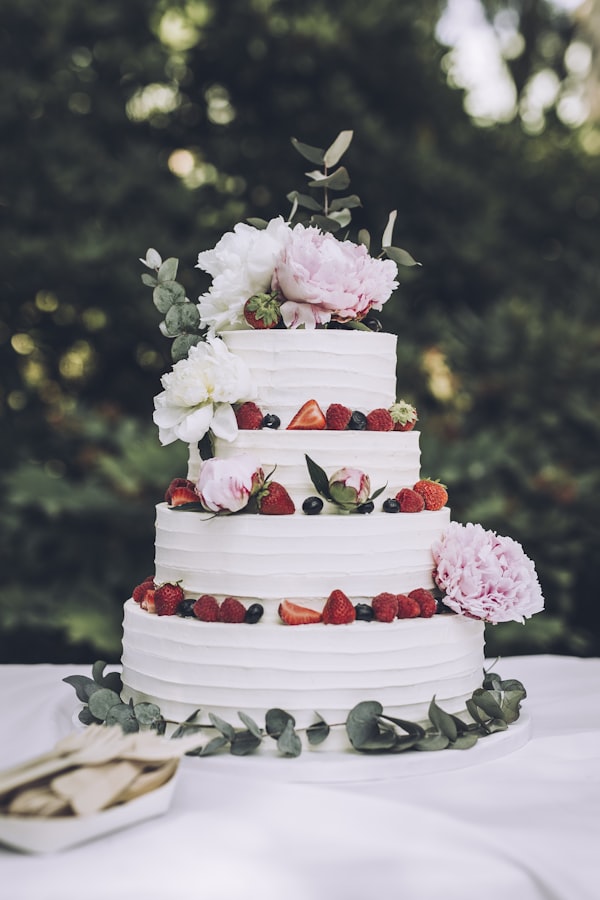 Floral Tiered Cake