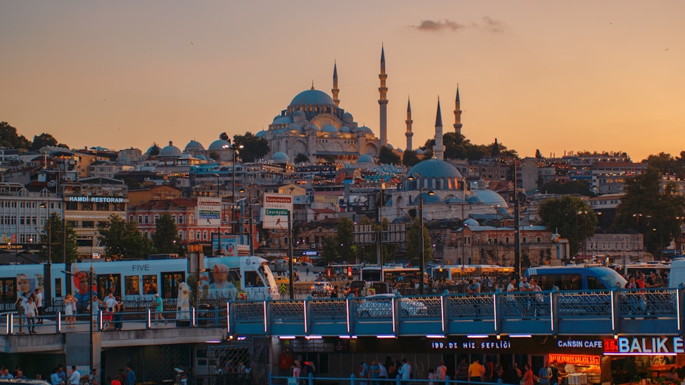 a view of a city with a lot of buildings