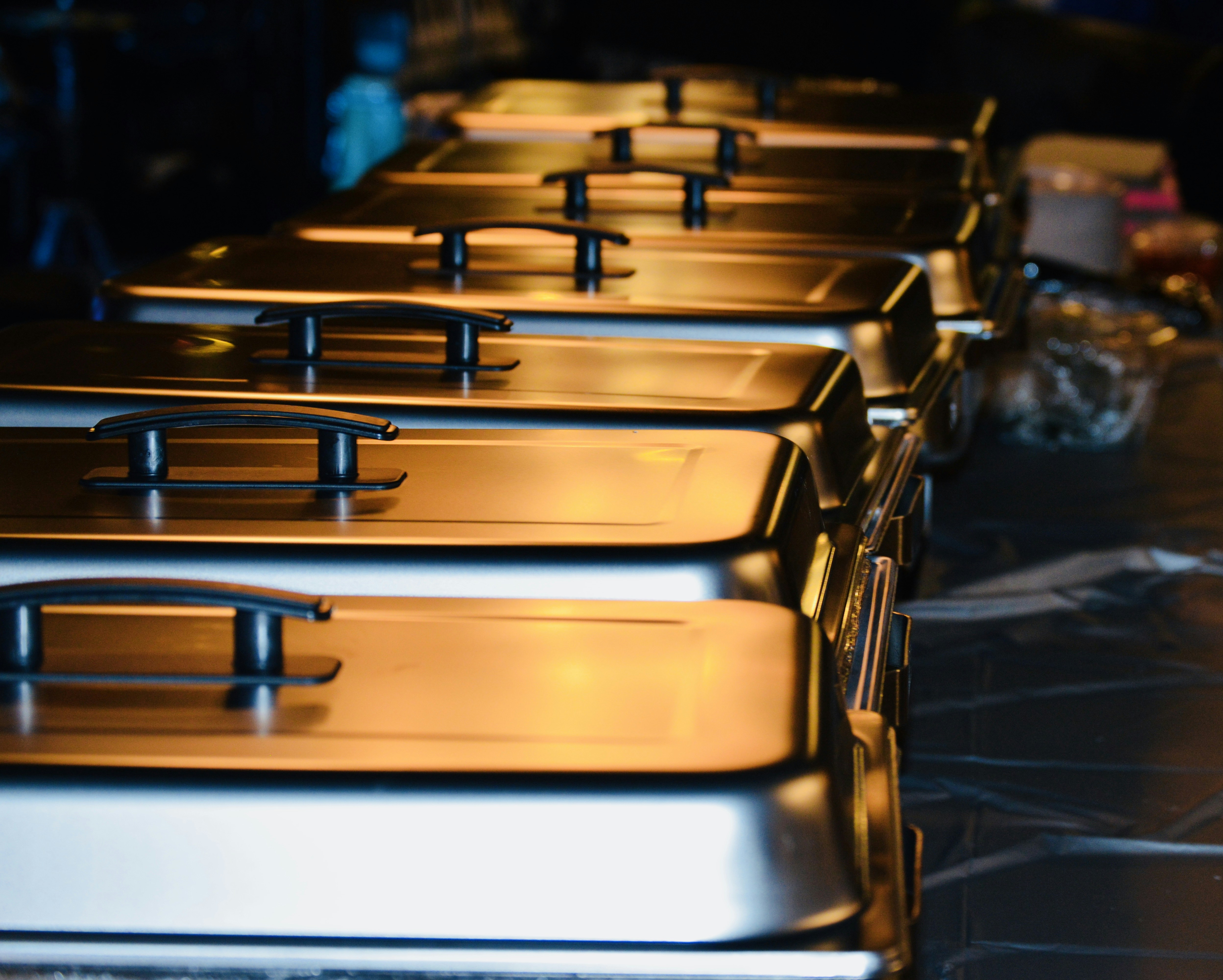 Catering a celebration.