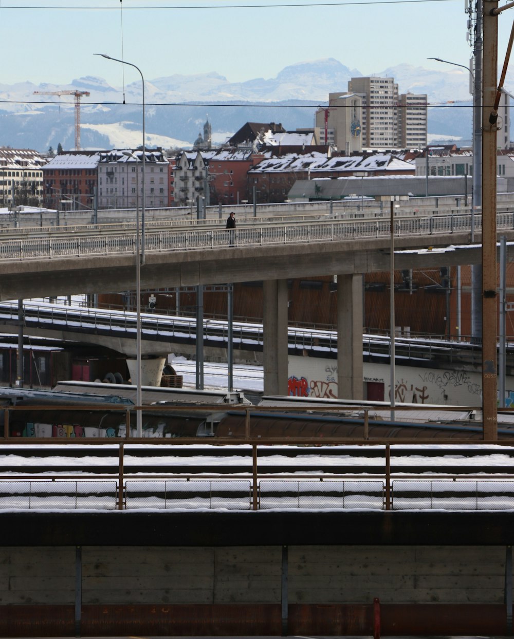 white and brown train on rail during daytime