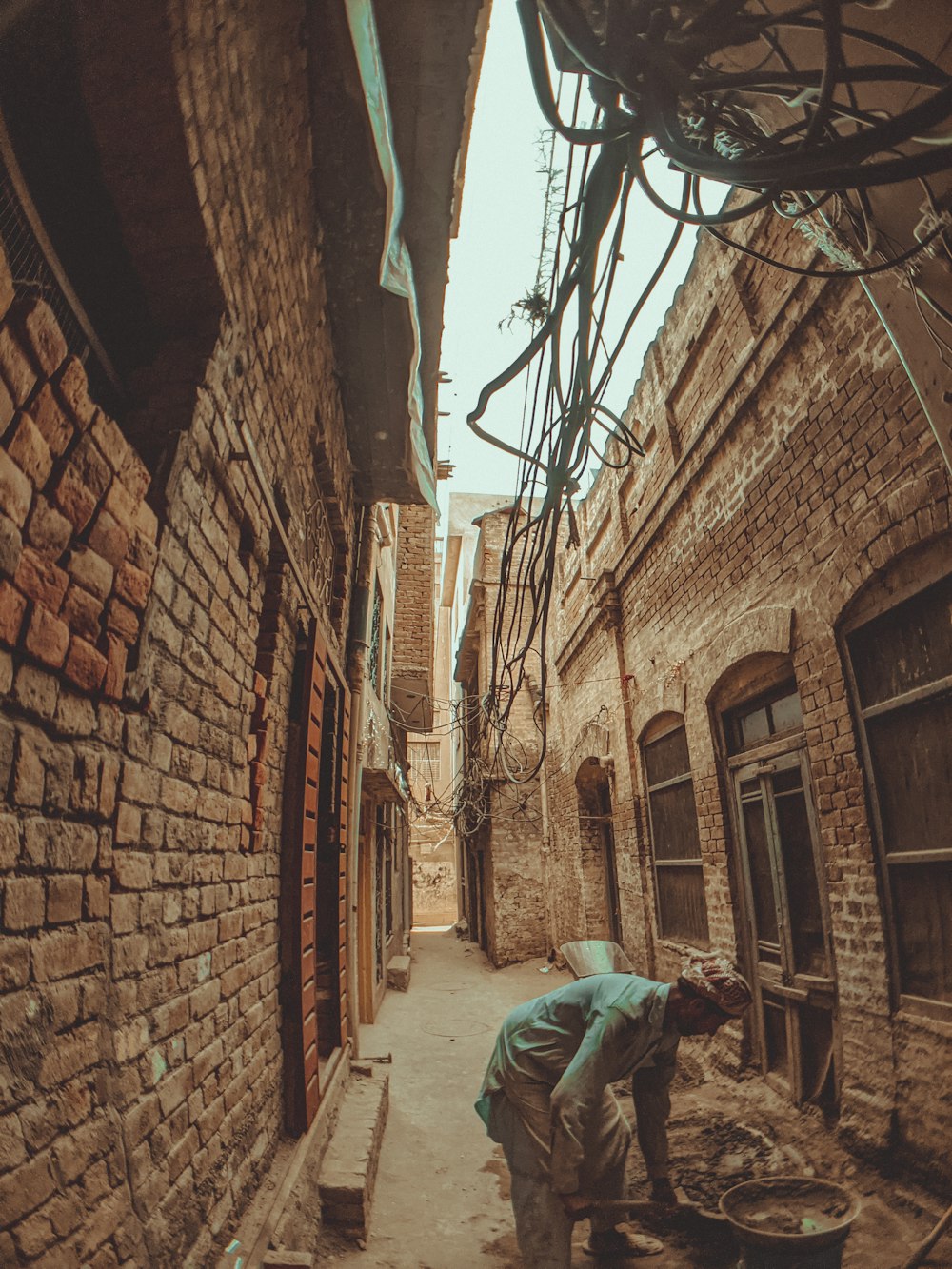 brown brick building during daytime