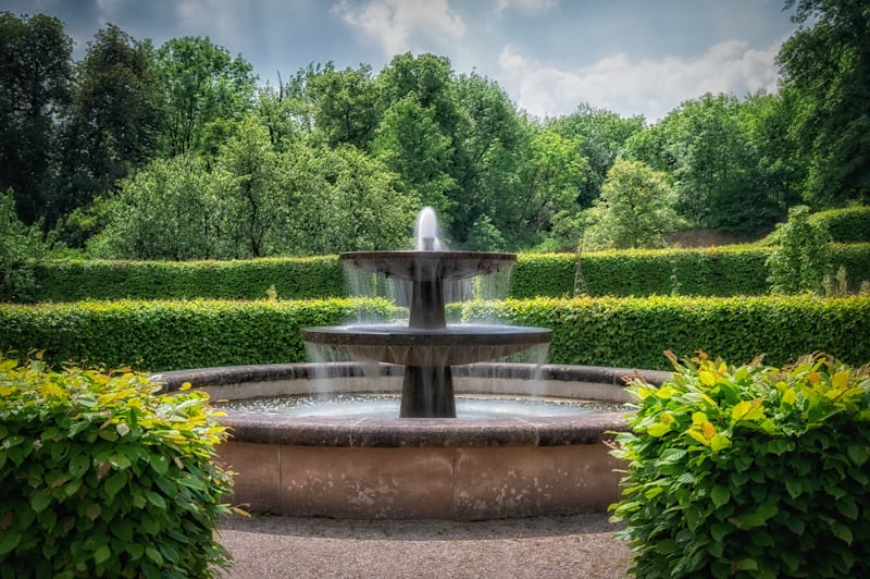 Outdoor Fountain,