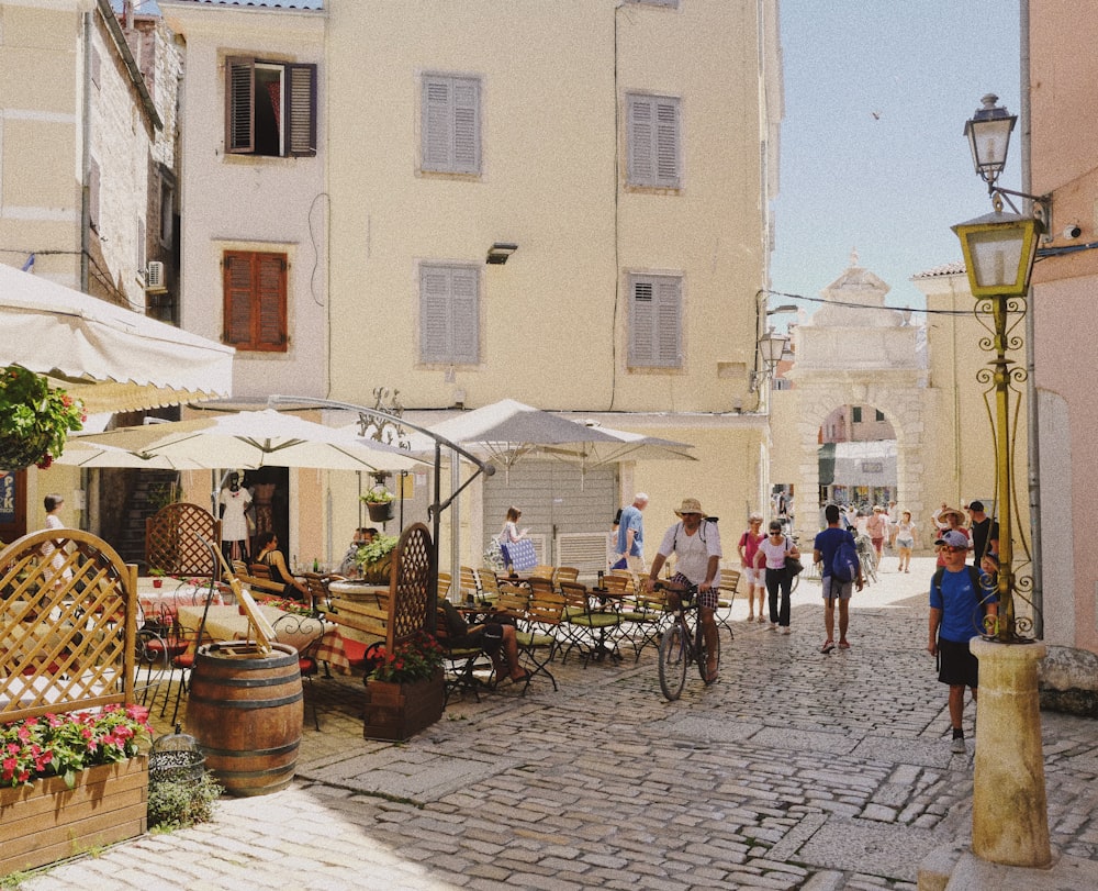 people walking on street during daytime