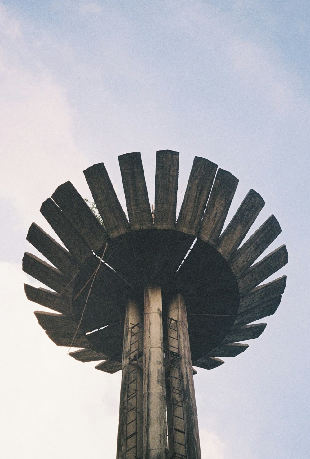 black and brown concrete building