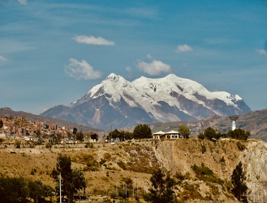 White and black mountain under blue sky during daytime