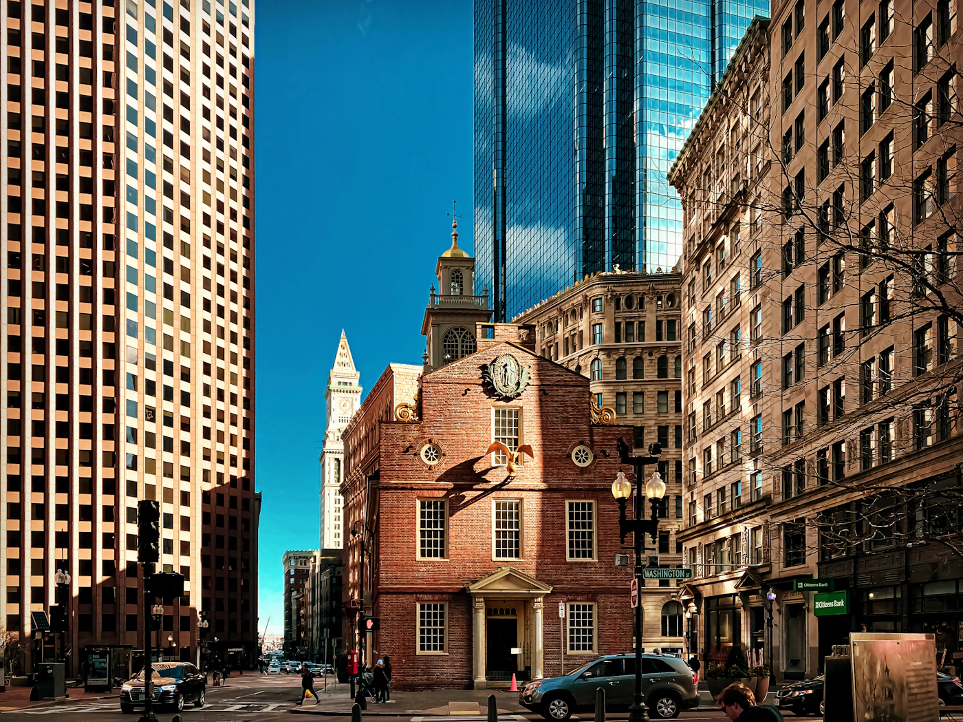 Boston Massachusetts skyline