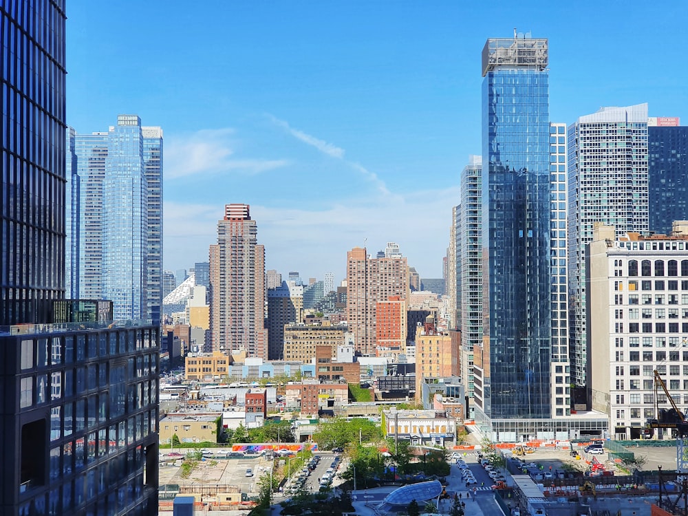 high rise buildings during daytime