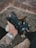 person holding black dslr camera