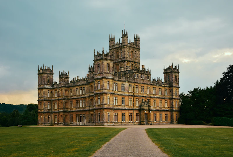 Highclere Castle, the filming location of Downton Abbey