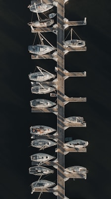 white and gray metal frame