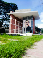 A panoramic view of a modern building featured in an architecture portrait.