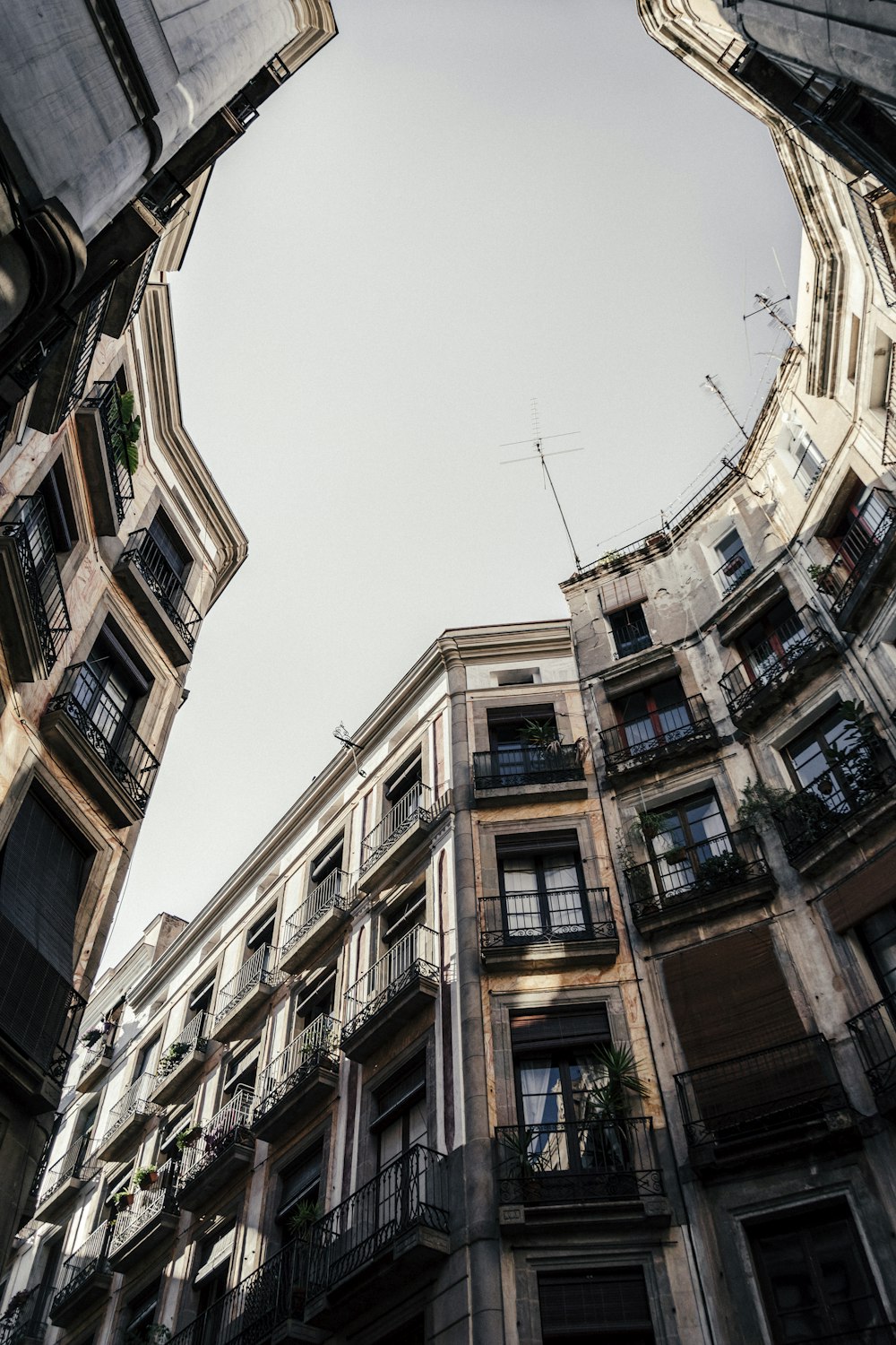 low angle photography of brown concrete building during daytime